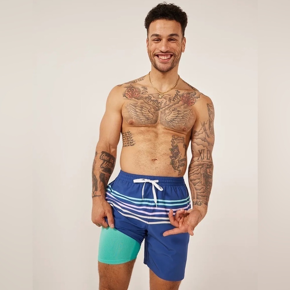 Chubbies The Moon Shadows Classic Lined Trunks Small